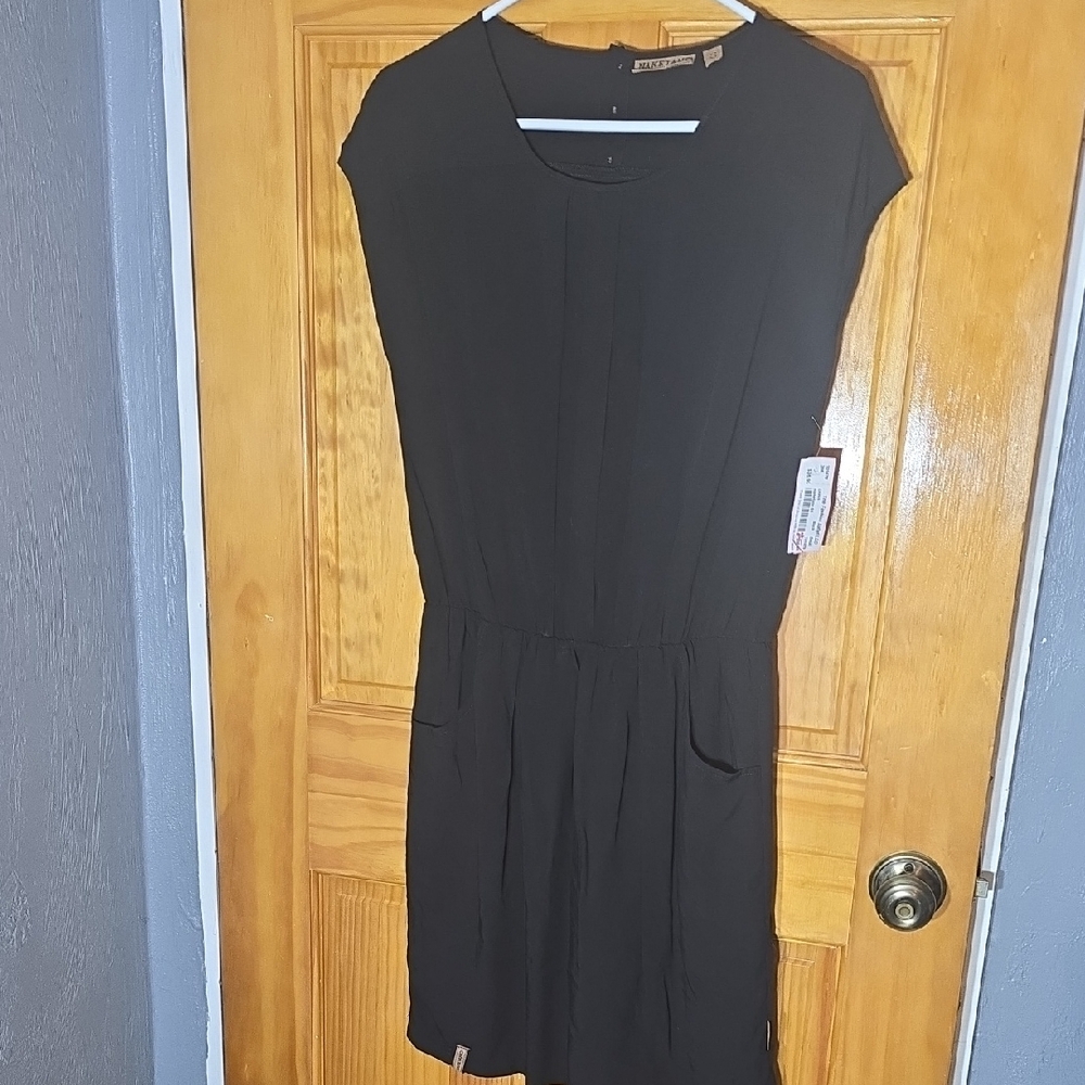 Box D Naketano Black Mini Dress